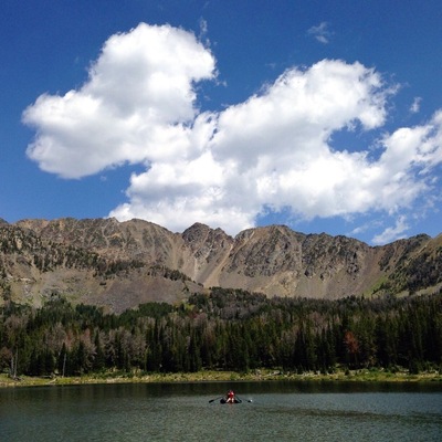 A beautiful, peaceful alpine lake. Nice fly fishing spot for little brook trout. Great campsites.