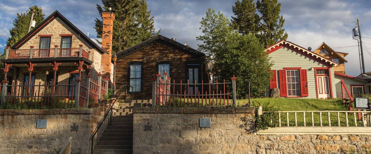 Virginia City featuring a house and heritage architecture