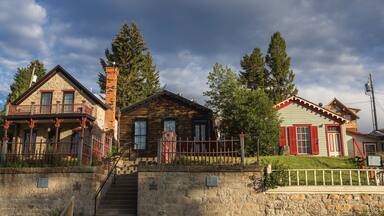 Virginia City featuring a house and heritage architecture