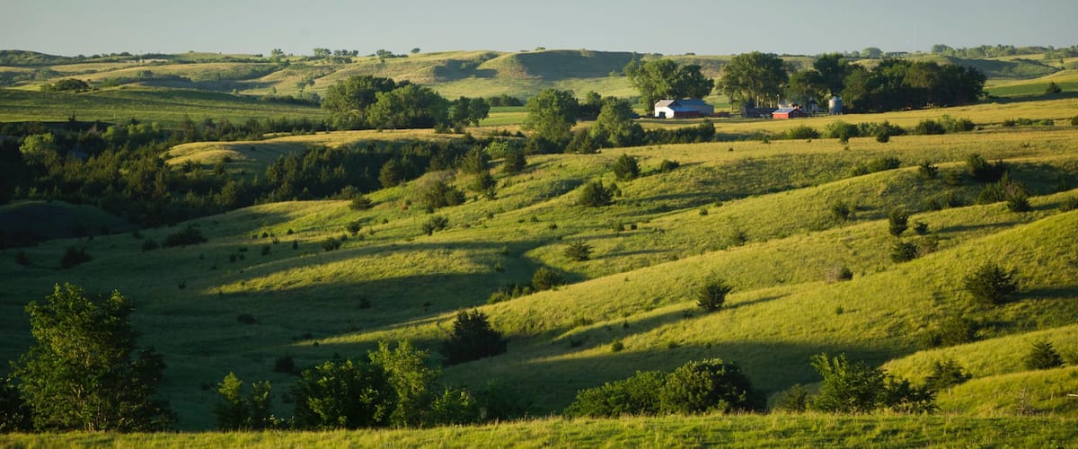 Niobrara showing landscape views and tranquil scenes