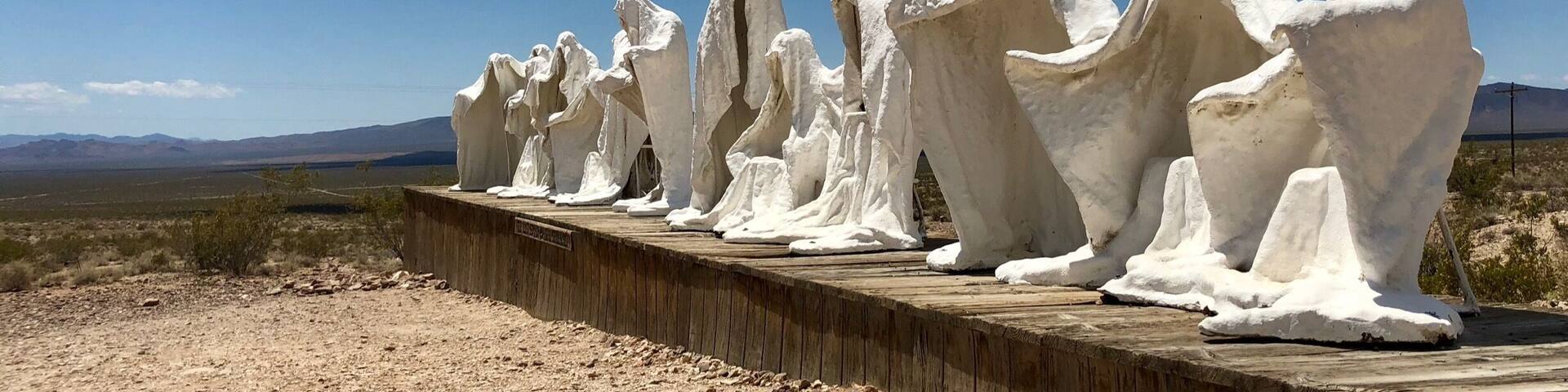 In place since the mid 1980âs and created by a Belgian sculpture this is The Last Supper.