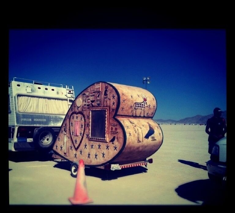 Cutie trailer at Burningman.  If you're gonna go, go CUTE!