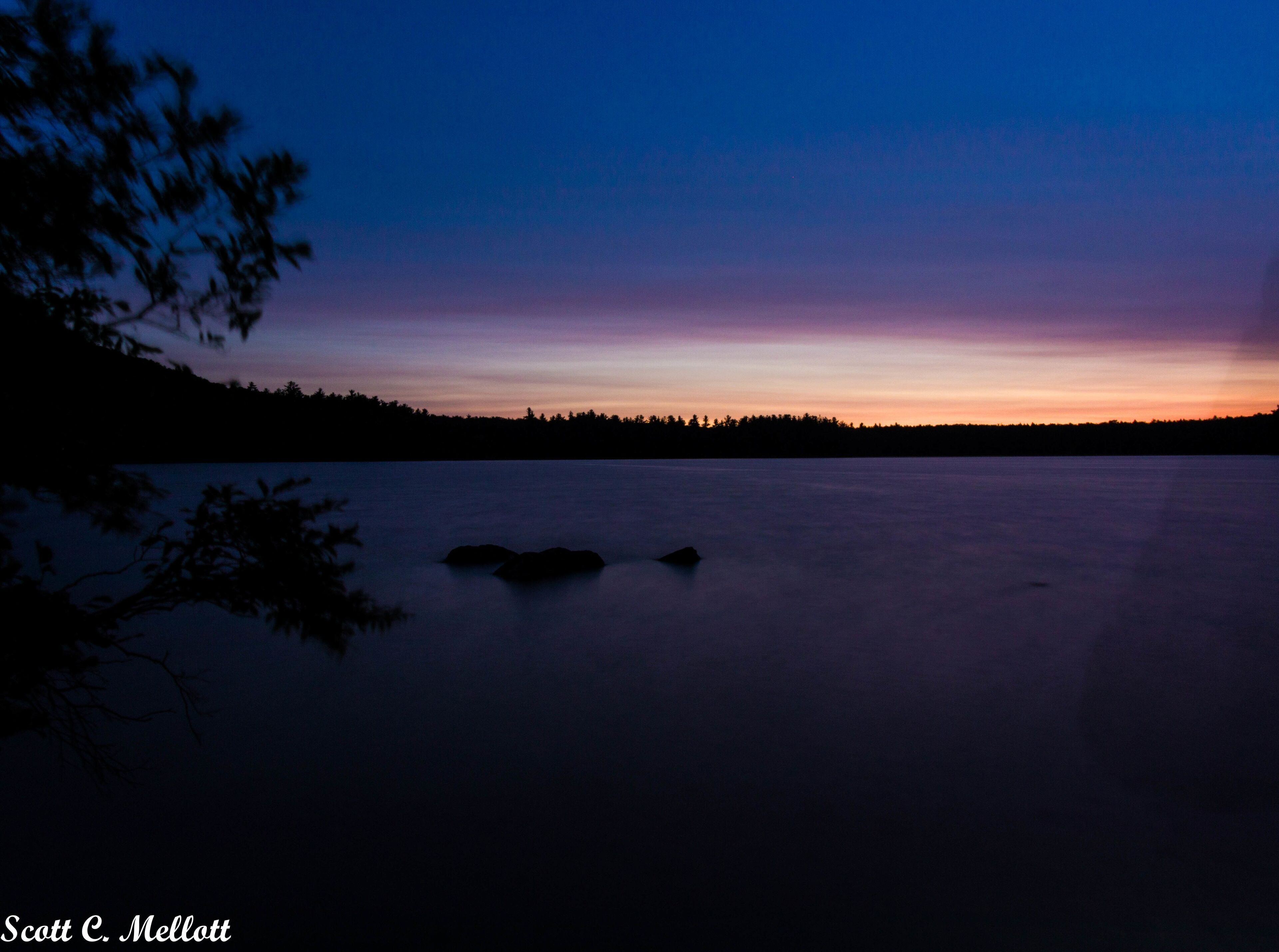A picturesque large pond in the Monadnock region of western New Hampshire.  Heard a lot of loons but too far away to get a photo.  This picture was taken about 530am in mid-August.  It was taken with a Canon 80D at 18mm, f/16, ISO 100 at 30 seconds.  No filters.