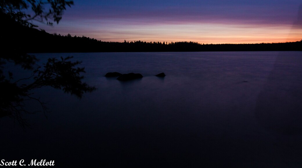 A picturesque large pond in the Monadnock region of western New Hampshire. Heard a lot of loons but too far away to get a photo. This picture was taken about 530am in mid-August. It was taken with a Canon 80D at 18mm, f/16, ISO 100 at 30 seconds. No filters.