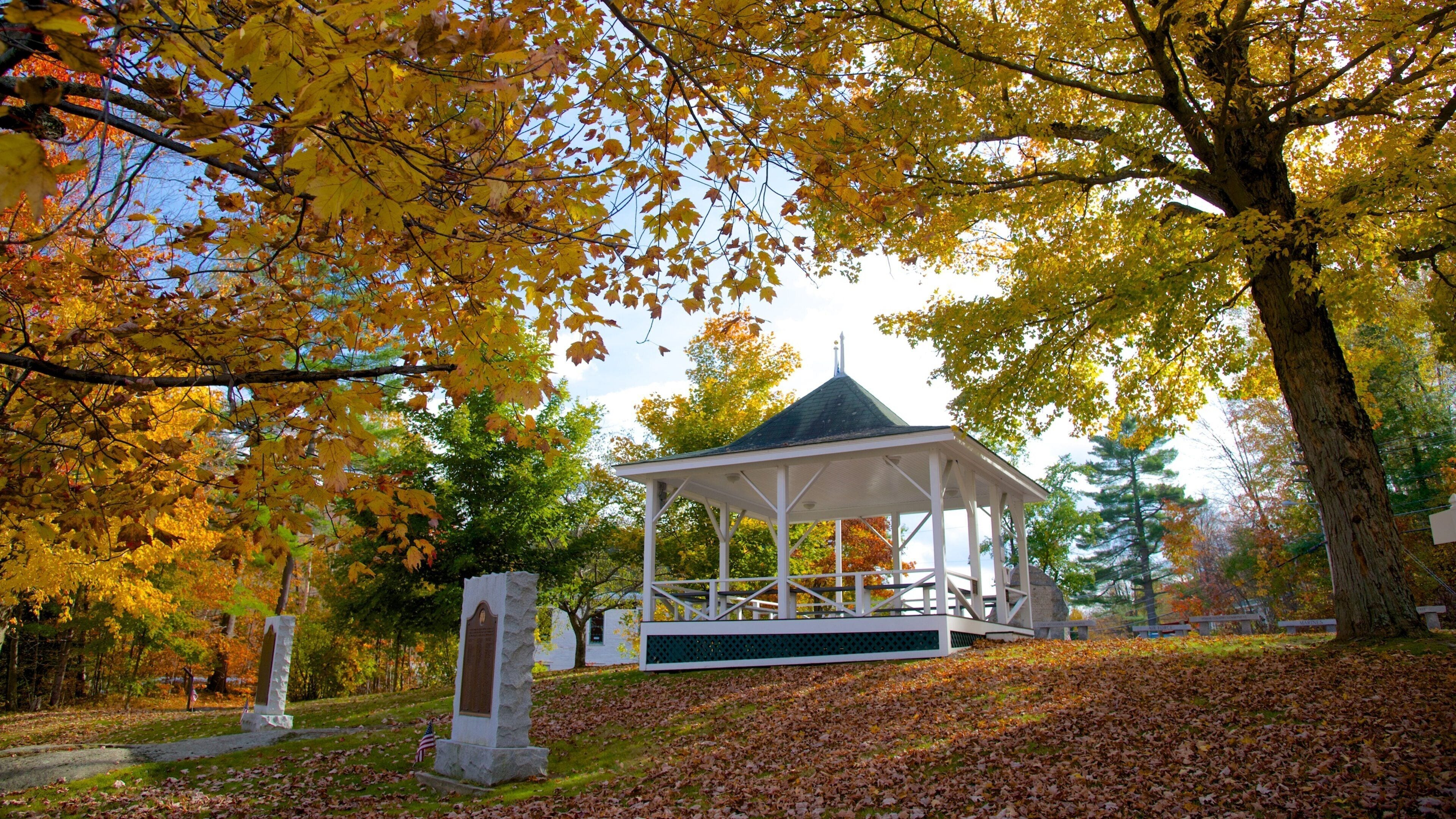 North Woodstock som inkluderer høstfarger