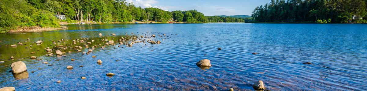 Silver Lake, in Tilton, New Hampshire.
