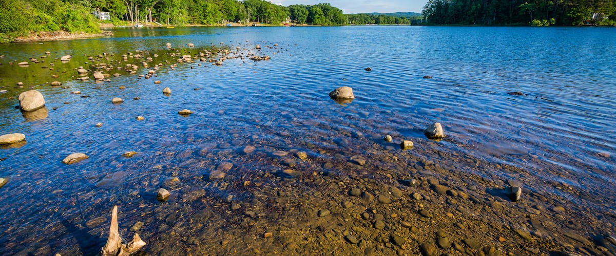 Silver Lake, in Tilton, New Hampshire.