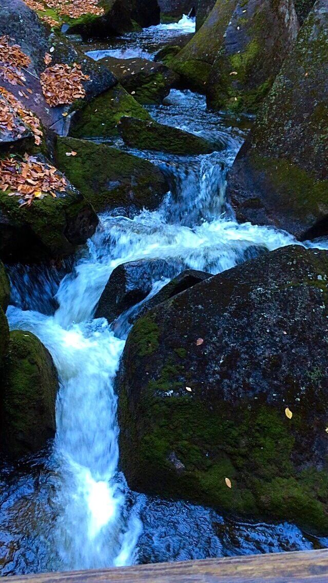 One of many waterfalls in the White Mountains, NH