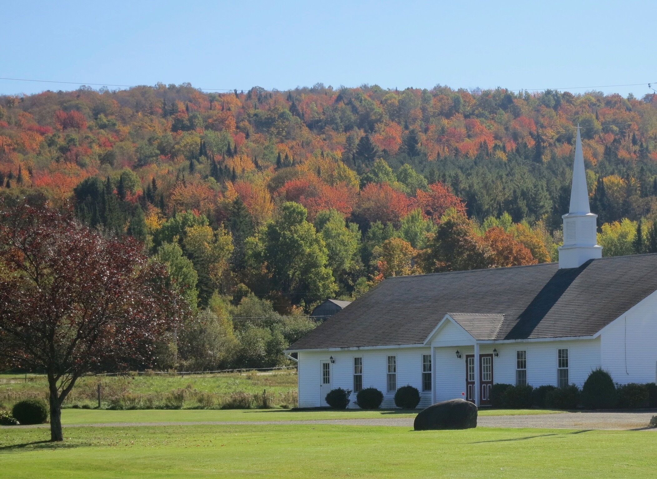 Check out the fall foliage map online (it’s accurate) and head North/East.  #lifeatexpedia
