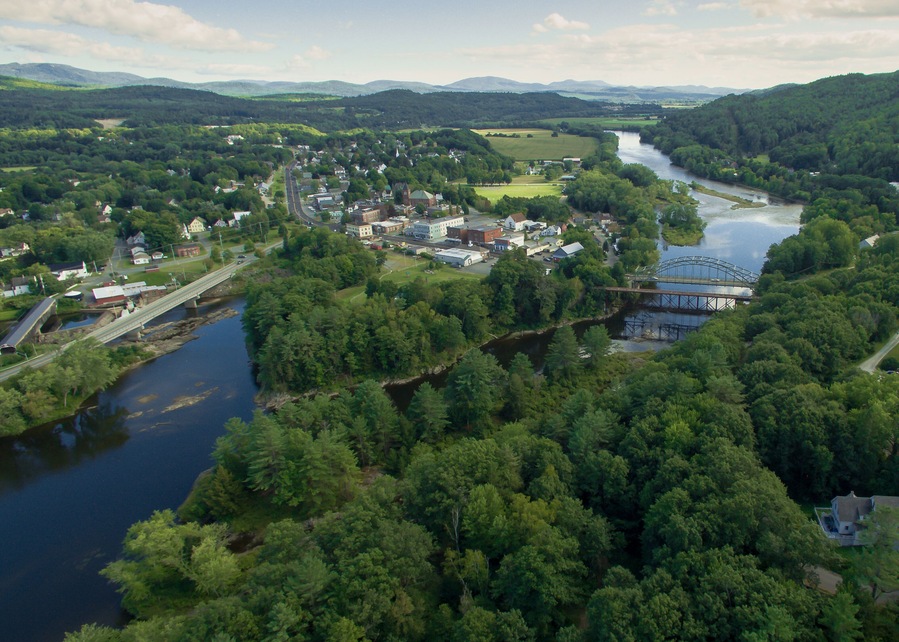 Connecicut River and Woodsville, NH