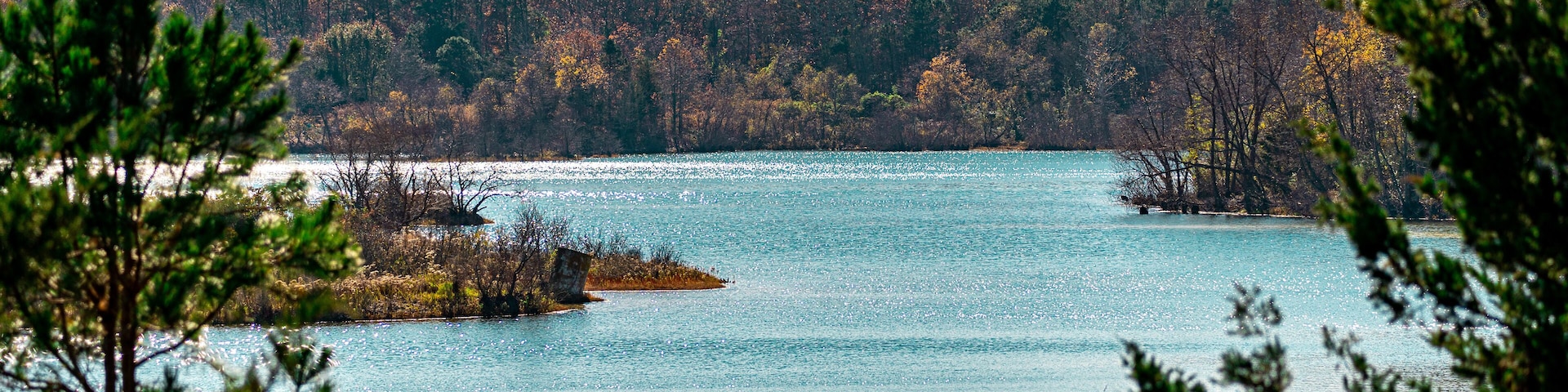 Scenic shot of lake in South New Jersey