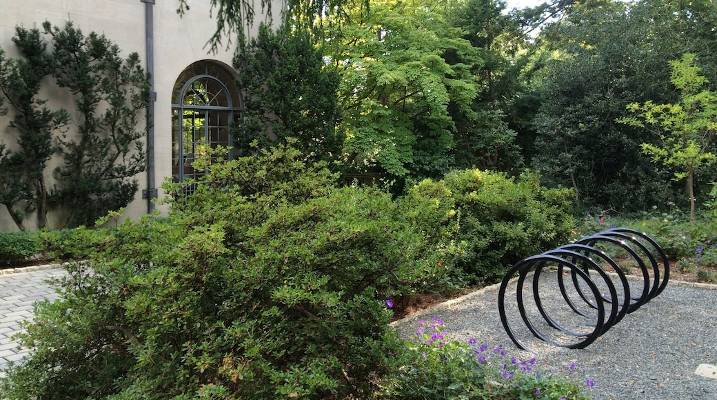 Park your bike for a stroll around the gardens any time