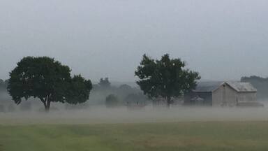 This is the location of AT&T's "Pole Farm". In the early 1900's AT&T had their scientist's search out coordinates for the optimum area to send radio wave signals for telephone usage. After extensive research they chose this spot in my area for the construction of hundreds of telephone poles erected in a diamond shape pattern.
There was one pole per country and it was pointed toward that country, predominantly in Europe and the Caribbean. So, in the early 1940's, for example, when president Franklin Roosevelt wanted to discuss WW2 war strategy with Winston Churchill in London, their telephone signals would meet at this spot.
There is only one pole that remains standing and it is believed to be pointed toward Tel Aviv, Israel.
The beginning of the end for the "pole farm" was the launch of the first communications satellite in the early 1960's