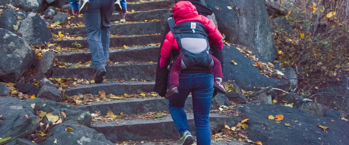 Hikers in Bear Mountain State Park