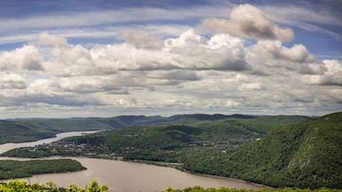 over looking hudson river