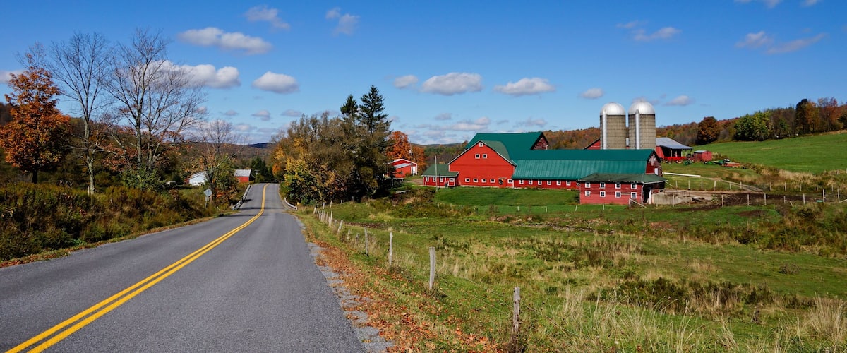 Farm in Delaware County NY