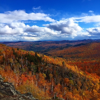View from Owls Head Lookout, High Peaks Region, Adirondacks