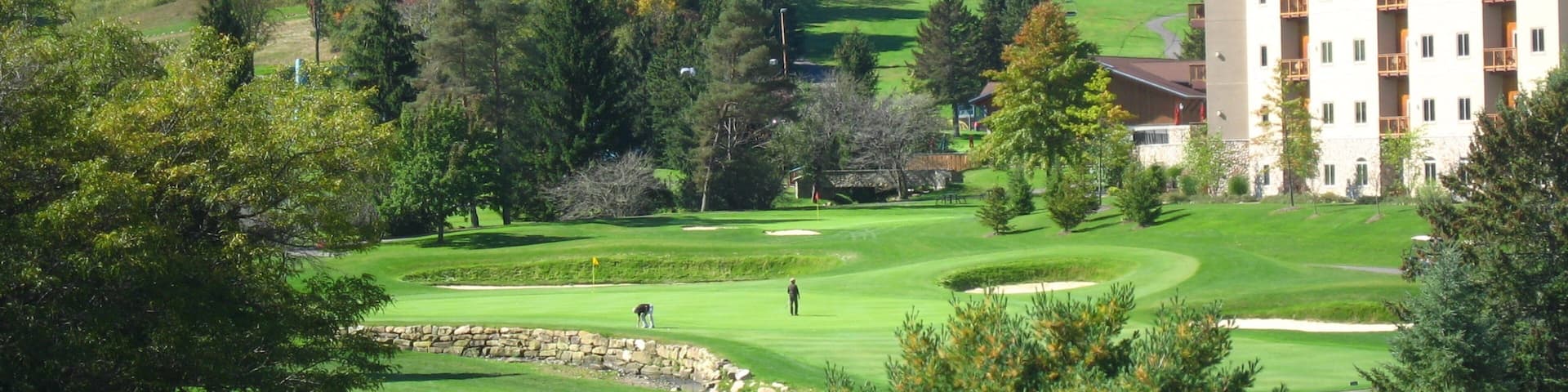 Ellicottville which includes golf and a luxury hotel or resort