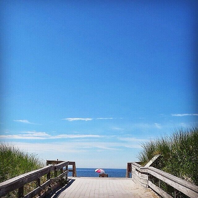 Lifeguard on duty at Sailor's Haven on Fire Island.  Take the ferry from Sayville to this little piece of heaven!