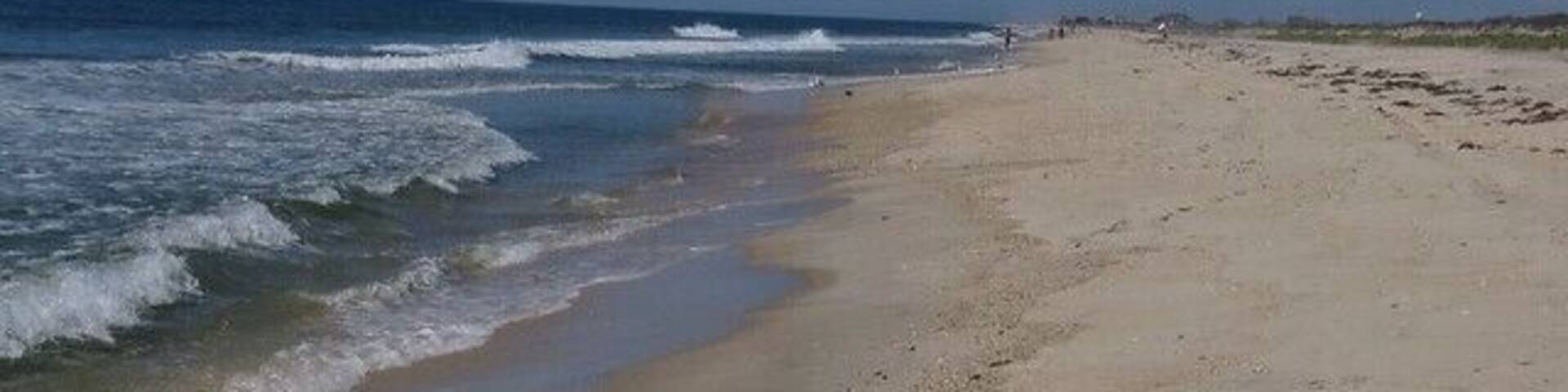 Sailor's Haven on Fire Island offers the perfect beach day during the week with hardly a soul in sight.