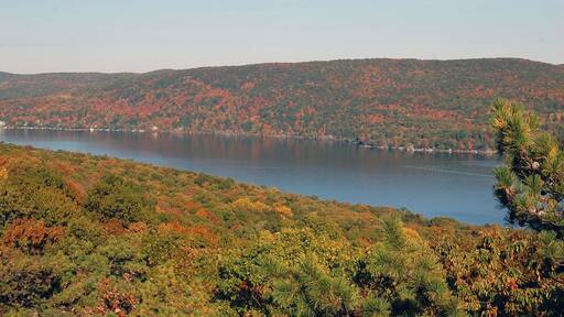 Greenwood Lake Hudson Valley NY autumn vista
