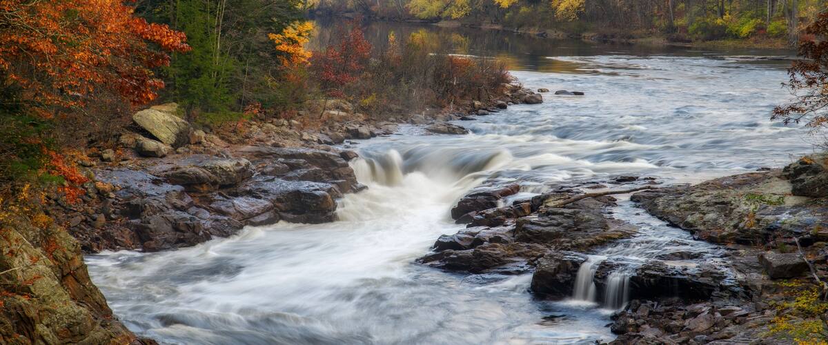 Rockwell Falls in Lake Luzerne NY Adirondacks