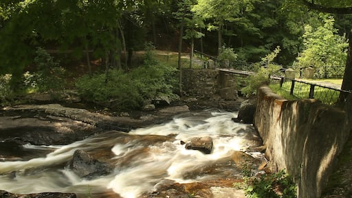City park in Lake Luzerne, New York