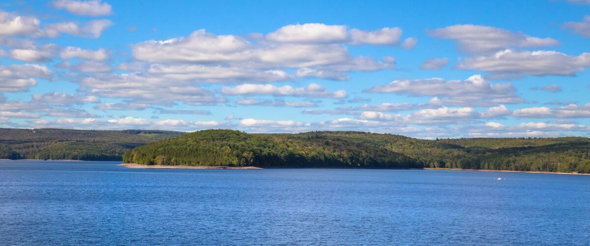 Neversink Resevior New York City water supply, upstate NY