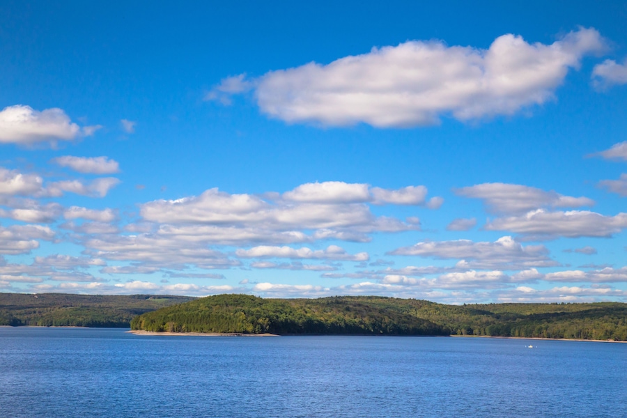 Neversink Resevior New York City water supply, upstate NY