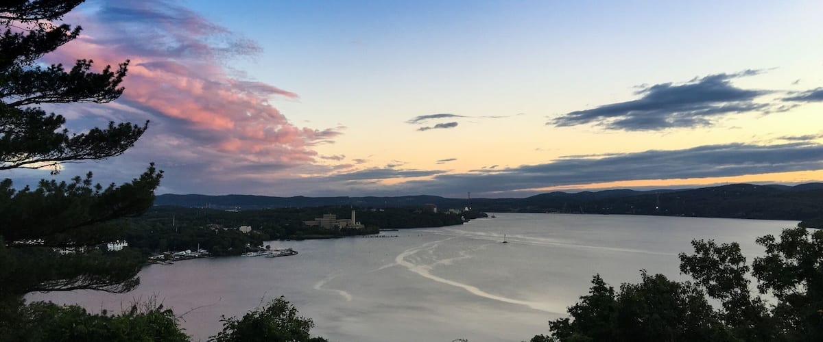 View from Chateau Rive, #LoveMyTown (Peekskill)