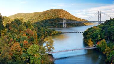 Hudson River valley panorama