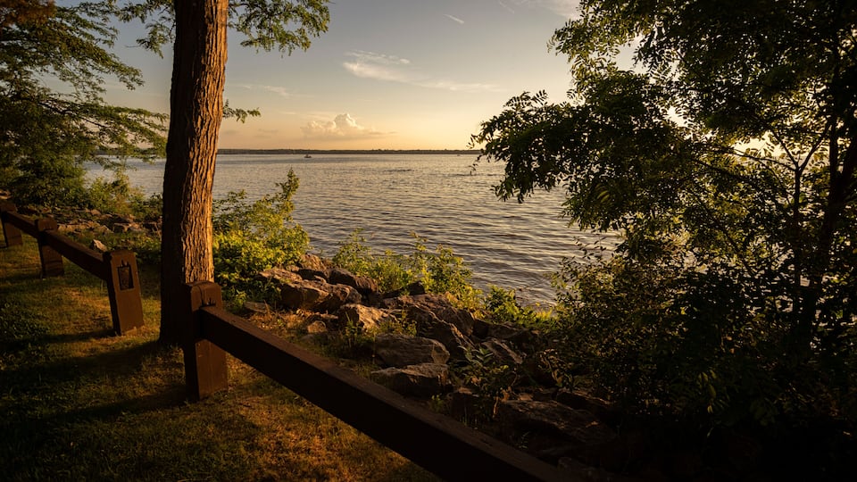 View of Oneida Lake at Verona Beach State Park