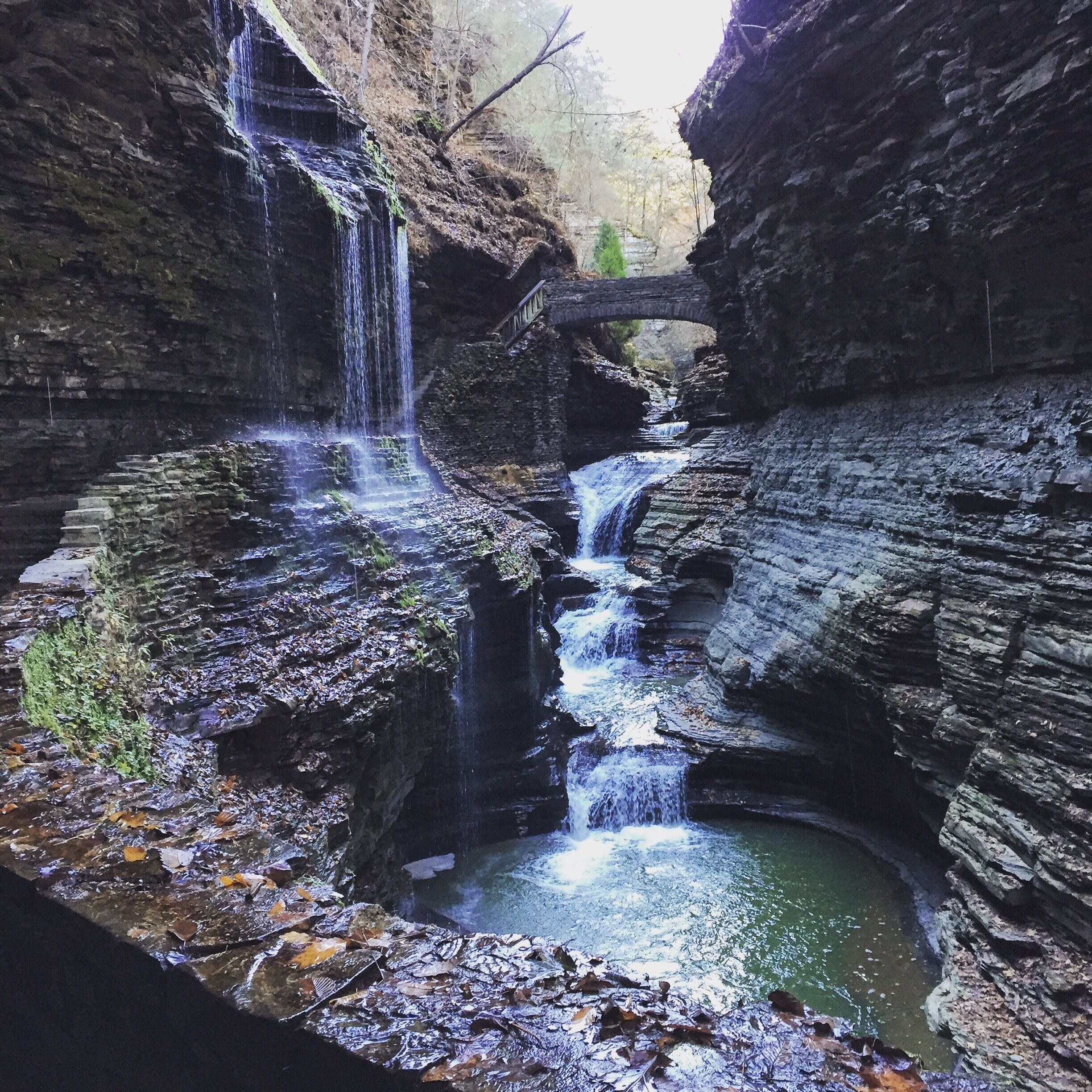 This place is classified one of places you should visit before you die! 
Located in New York State and one of the famous national park in America, this amazing part of nature had a lot of geological transformation for many years..
