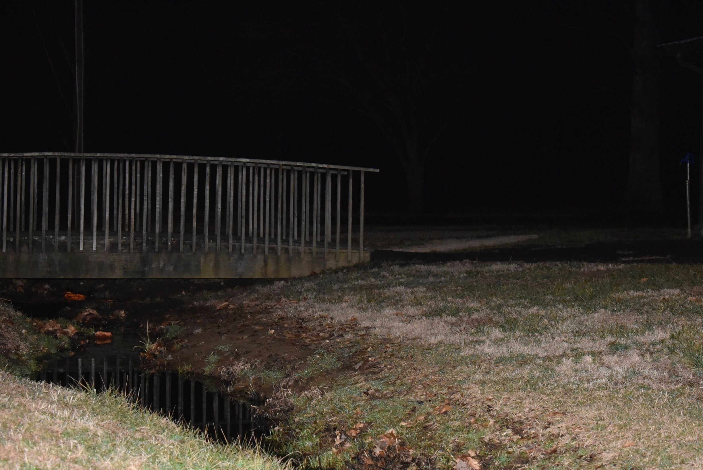 Elkin Municipal Park in Elkin, North Carolina. There is a tiny stream that goes through the park and this bridge connects the playground to the picnic area and community center. This picture out of context makes the area seem a bit worn down and old since the bridge itself looks worn down. However, in reality, it’s worn down because it is used so much by kids and their parents. Throughout Elkin, there are newer things and things that tend to look a bit more quaint. These 2 views live in harmony to give Elkin the unique and special aesthetic it has.  
#appalachianechoes