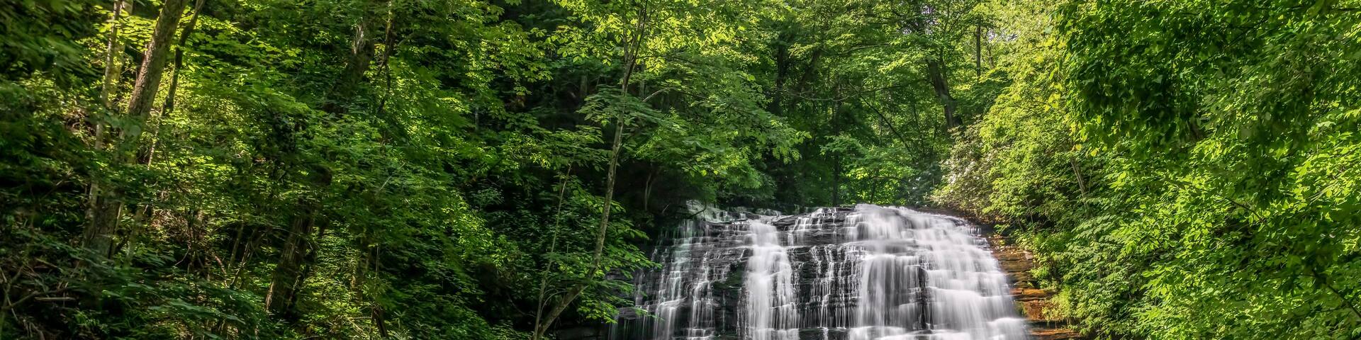Pearsons Falls - Pearson's Falls is a beautiful 90 foot waterfall on Colt Creek in the foothills of Western North Carolina between Tryon and Saluda.