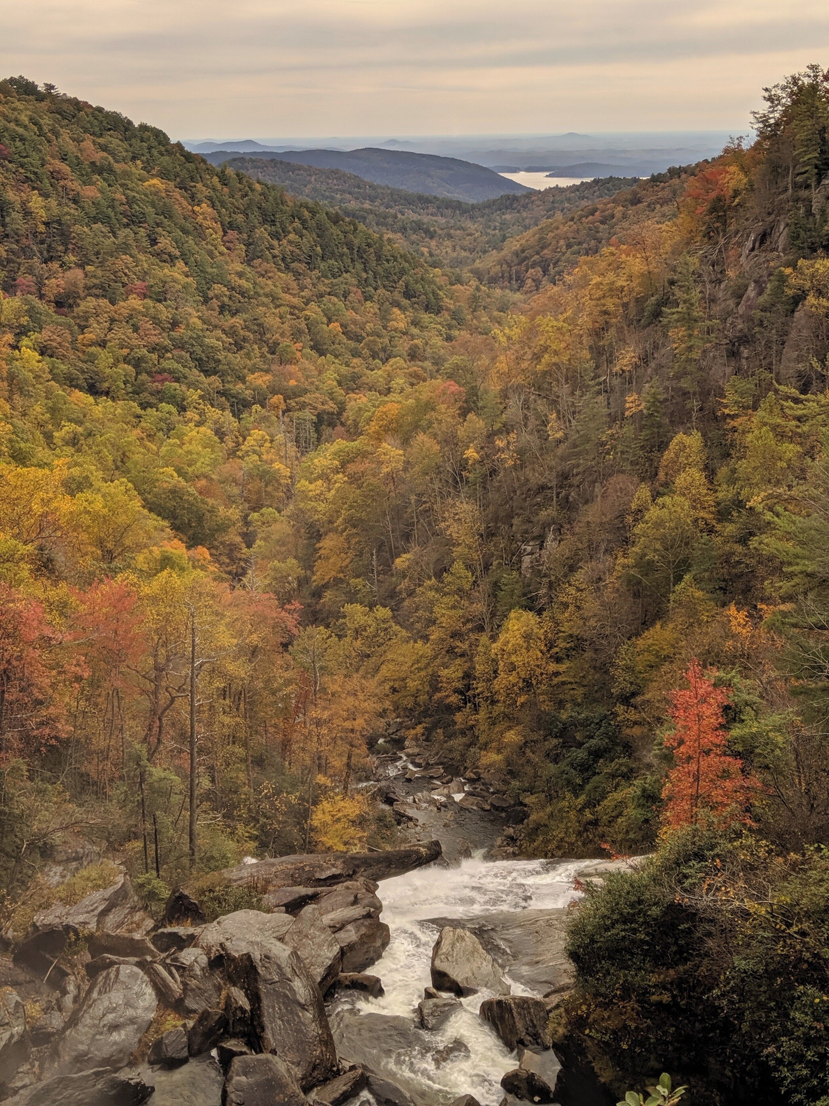 The top of Whitewater Falls. #Adventure #hiking #waterfalls #NorthCarolina