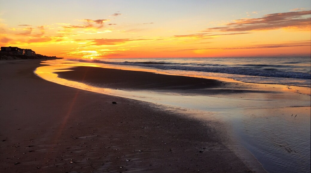 Another beautiful sunrise on the coast of North Carolina.
