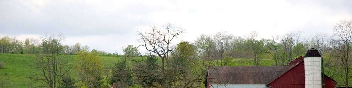 ACY4YD A dairy farm near Berlin, Ohio.