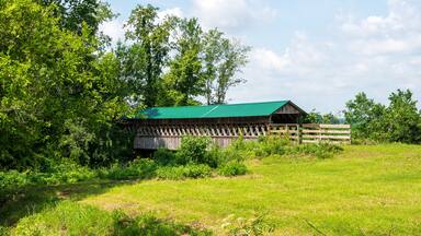 Canal Greenway Bridge in Licking County, Ohio