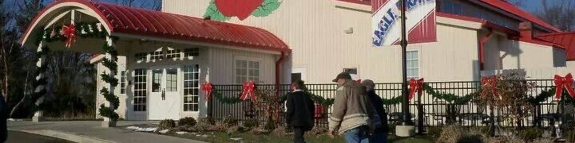 This is the Smuckers outlet in Orville. Great selection of jams and other gift items.