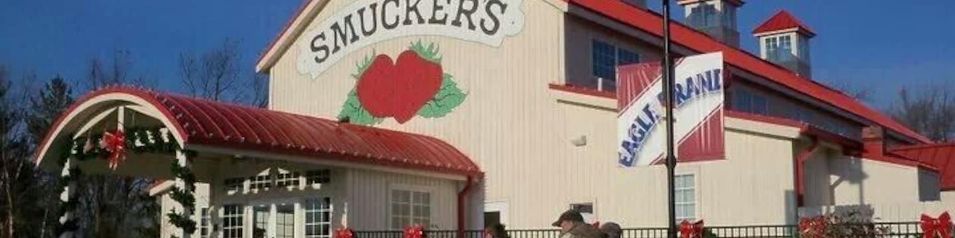 This is the Smuckers outlet in Orville.  Great selection of jams and other gift items.