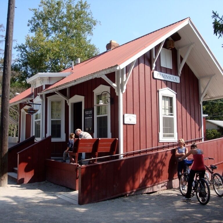 Check in here to get your tickets for the Cuyahoga valley Train.