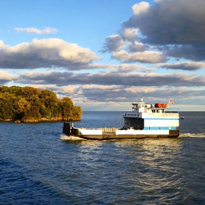 Miller Ferry to Put-in-Bay runs until Lake Erie freezes. If winter is mild and there is no ice, the ferry will run for most of the winter.