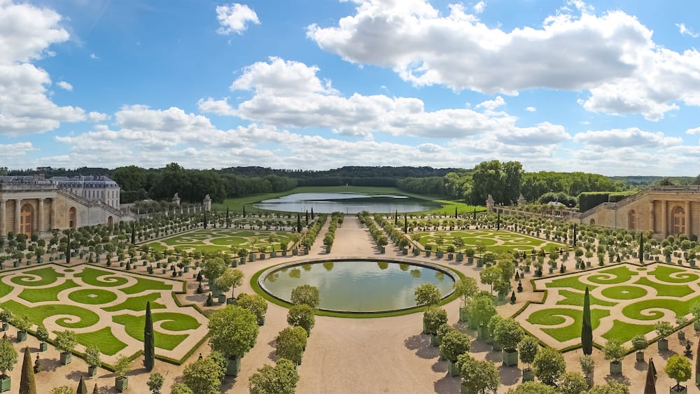 Orangery was designed by Louis Le Vau, it is located south of
