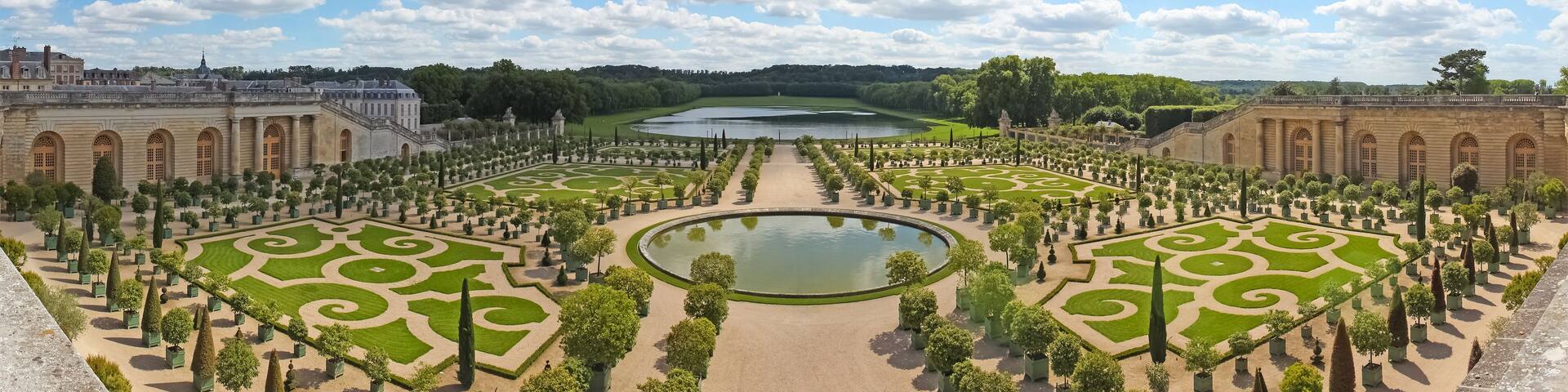 Orangery was designed by Louis Le Vau, it is located south of