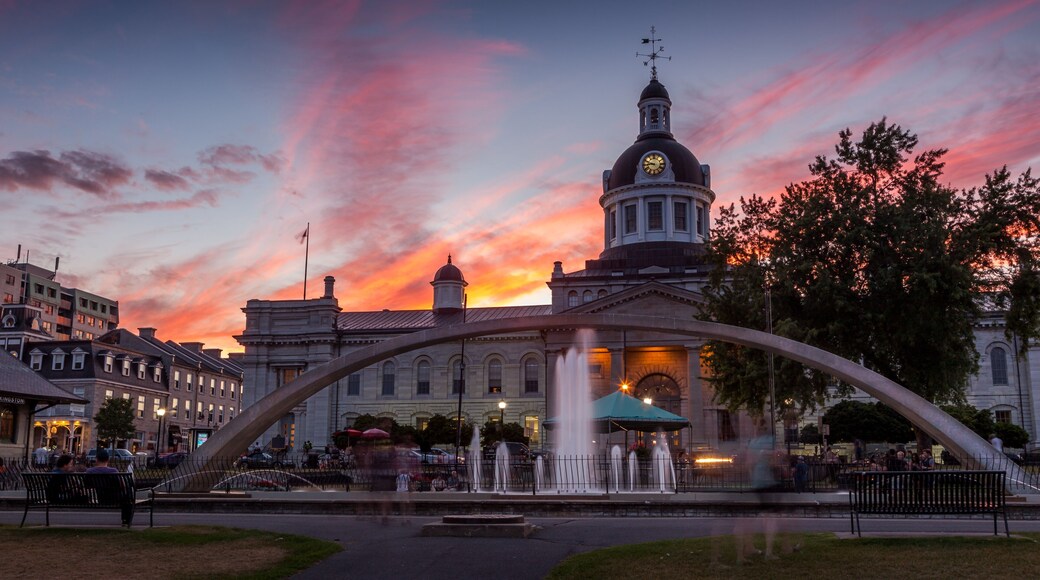 City Hall, Kingston, Ontario, Canada during sunset.
