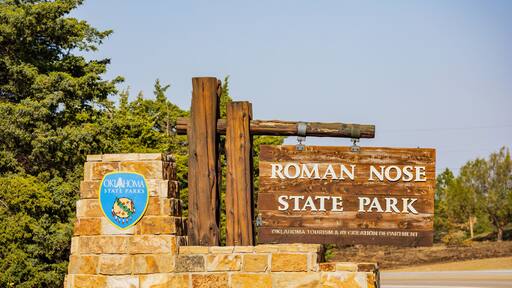 Sign of the Roman Nose State Park