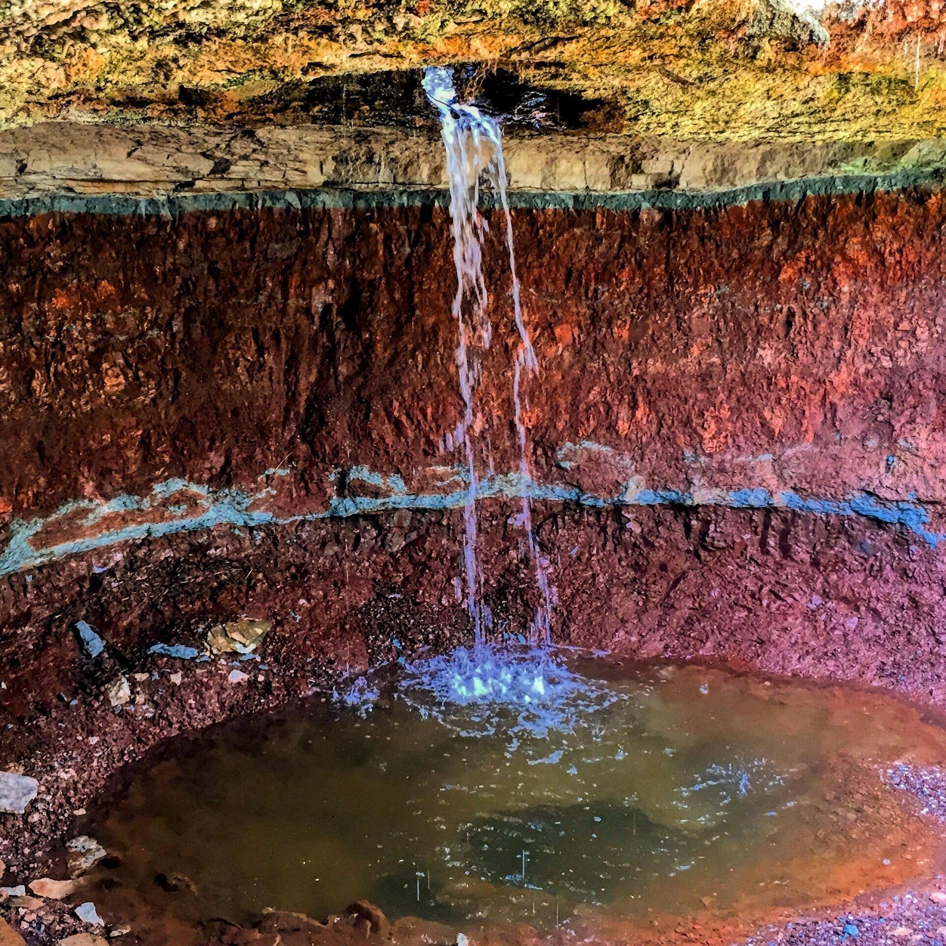 I almost passed this Oklahoma jewel, but luckily heard the water crashing and climbed down to take a look, now one of my favorite Oklahoma hidden treasures. 
