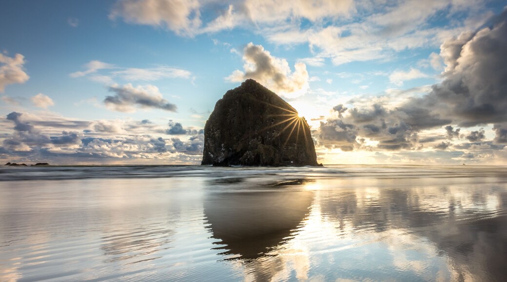 Haystack Rock Sunset