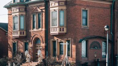 A historic house in Abbottstown, Pennsylvania